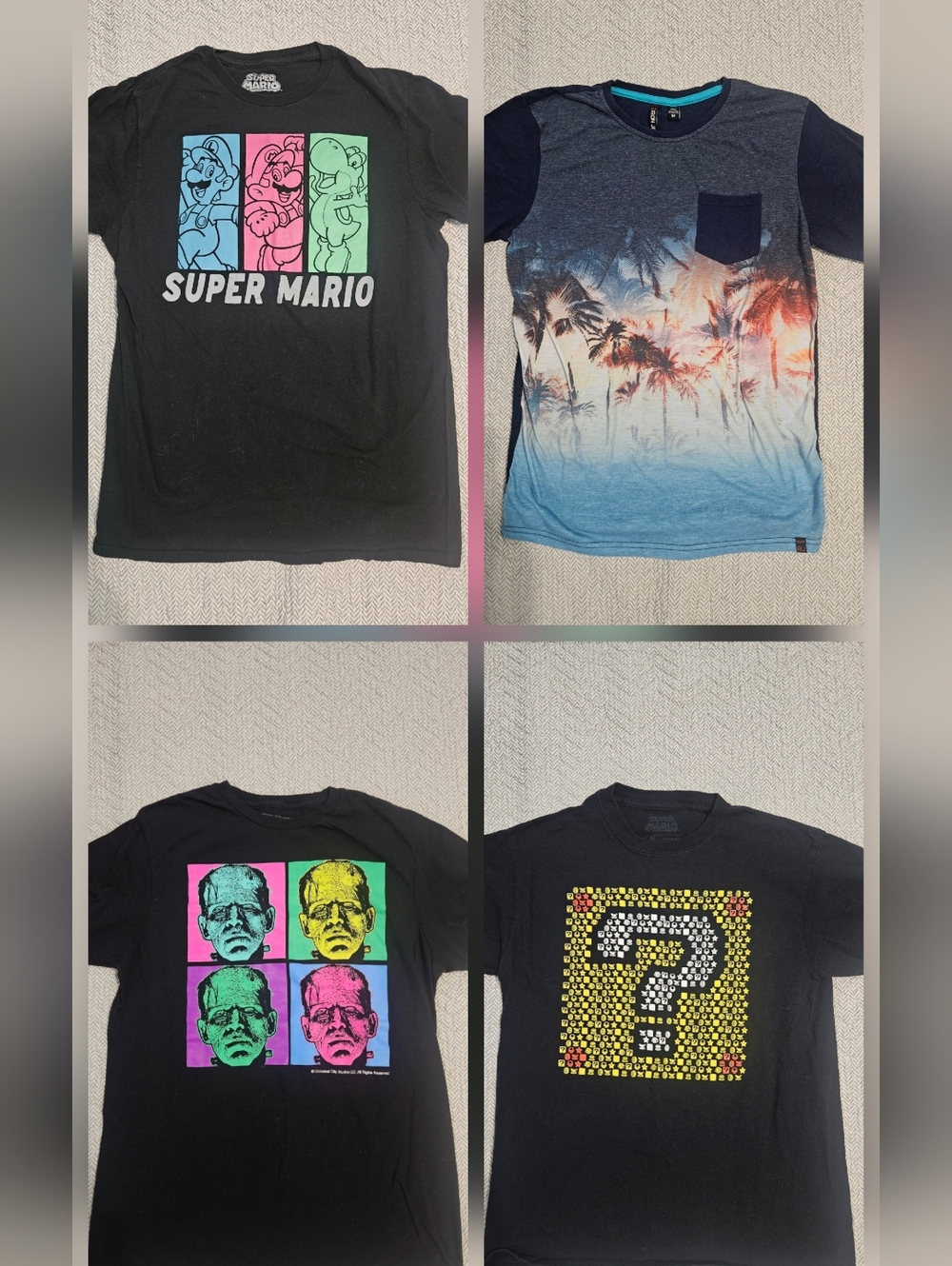 Men's Size-M T-Shirt Lot (4)